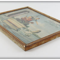 Wallace E Simpson Tobacco Co Fishing Thermometer