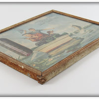 Wallace E Simpson Tobacco Co Fishing Thermometer