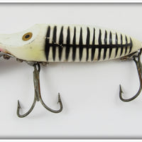Heddon XBP Pearl & Black Shore River Runt Spook Floater