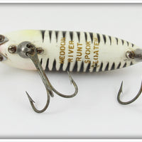 Heddon XBP Pearl & Black Shore River Runt Spook Floater