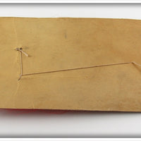 Pflueger Red Everiday Bucktail Gangs On Card