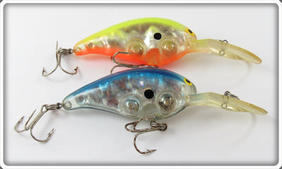 Vintage Norman Hologram Finish Deep Little N Lure Pair