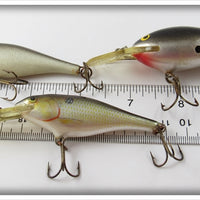 Rapala Deep Runner & Fat Rap Lot Of Three