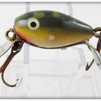 Vintage Shakespeare Frog Spot Dopey Lure