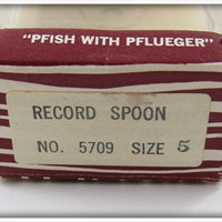 Pflueger Blue Mullet Record Spoon In Correct Box