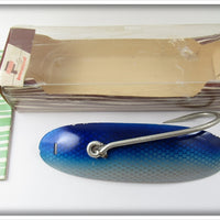 Vintage Pflueger Blue Mullet Record Spoon In Correct Box 5709 Size 7