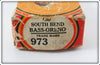 South Bend Red Head White Bass Oreno In Box