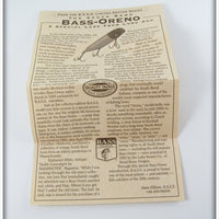 South Bend Red White & Blue Special Edition Bass Oreno In Box