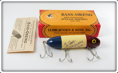 South Bend Red White & Blue Special Edition Bass Oreno In Box