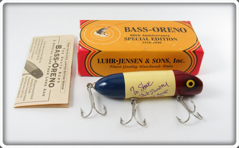 bass oreno lures for sale South Bend Babe-Oreno, Rainbow Color My Bait Shop, LLC South Bend Red White &