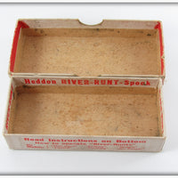 Heddon Silver Shore River Runt In Box
