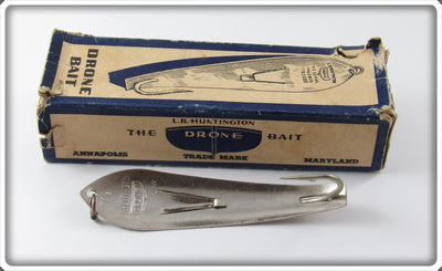 Vintage L.B. Huntington Drone Bait Lure In Correct Box