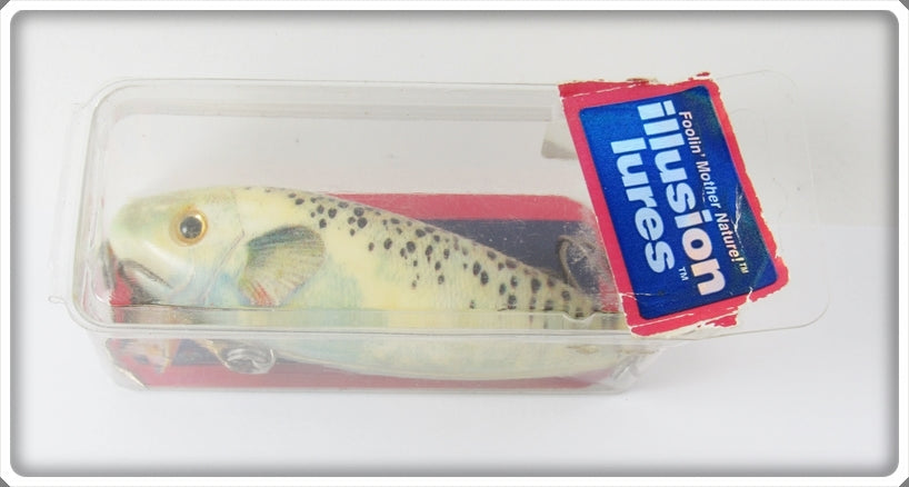 Vintage Illusion Lures Inc Natural Crankbait Lure In Box