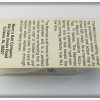 Mann's Advertising Bible Verse Manniac On Card