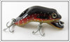 Vintage Unknown Red & Black Spotted Frog Lure