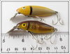 Wallsten Tackle Co Yellow Scale & Brown Back Midget Cisco Pair