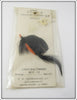 Vintage Peck's Lord Baltimore Weighed Casting Fly Rod Lure In Package