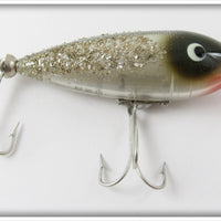 Vintage Heddon Silver Flitter Baby Zara Lure