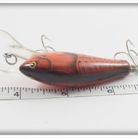 Bagley Tru Life Dark Crayfish On Orange Deep Divin' Kill'r B2