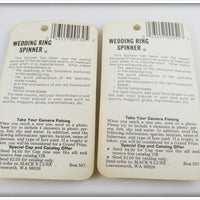 Mack's Lure Wedding Ring Spinner Pair Sealed In Packages