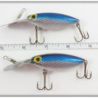 Storm Blue Scale Rattle Tot Thin Fin Pair