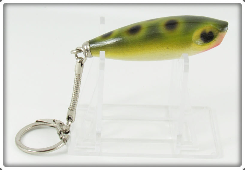 Vintage Poe's Frog Nervous Miracle Keychain Lure