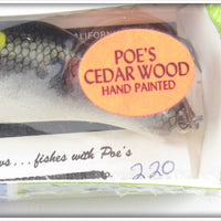 Poe's Tennesee Shad Super Cedar In Box