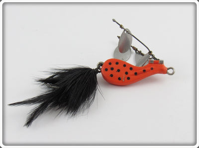 Creme's Orange With Black Spots Jack's Dual Spinner