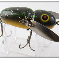 Vintage Heddon Bullfrog Crazy Crawler Lure