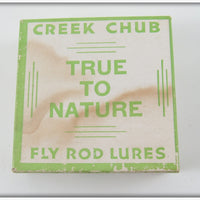 Vintage Creek Chub True To Nature Fly Rod Lure Box