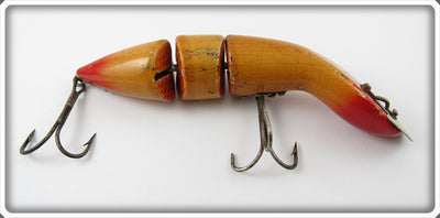 Vintage Heddon Red & White Gamefisher Lure