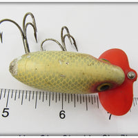 Arbogast Silver Scale Plastic Lip Jitterbug