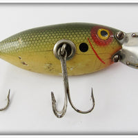 Vintage Tru Temper Green Scale Crippled Shad Lure