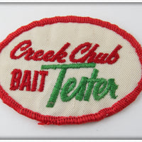 Vintage Creek Chub Bait Tester Patch