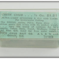 Creek Chub Perch Ultra Light Pikie In Box