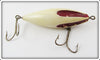 Vintage Hastings Red & White Wilson Fluted Wobbler Lure