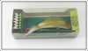 Vintage Heddon Perch Magnum Tadpolly Lure Sealed In Box