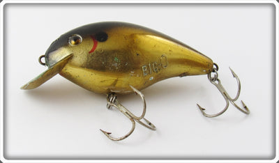 Vintage Cordell Gold Chrome Black Back Big O Lure