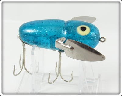 Heddon Blue Sparkle Crazy Crawler Lure