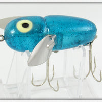 Heddon Blue Sparkle Crazy Crawler