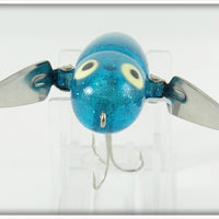 Heddon Blue Sparkle Crazy Crawler