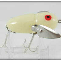 Heddon Bone Red Eyes Crazy Crawler Lure 