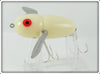 Heddon Bone Red Eyes Crazy Crawler