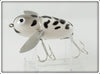 Heddon White & Black Coachdog Crazy Crawler