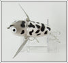 Heddon White & Black Coachdog Crazy Crawler