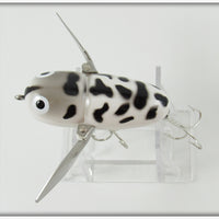 Heddon White & Black Coachdog Crazy Crawler