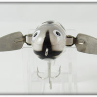 Heddon White & Black Coachdog Crazy Crawler