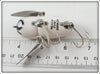 Heddon White & Black Coachdog Crazy Crawler