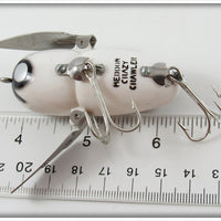 Heddon White & Black Coachdog Crazy Crawler