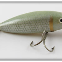 Vintage Wallsten Tackle Co Green & Silver Scale Cisco Kid Lure